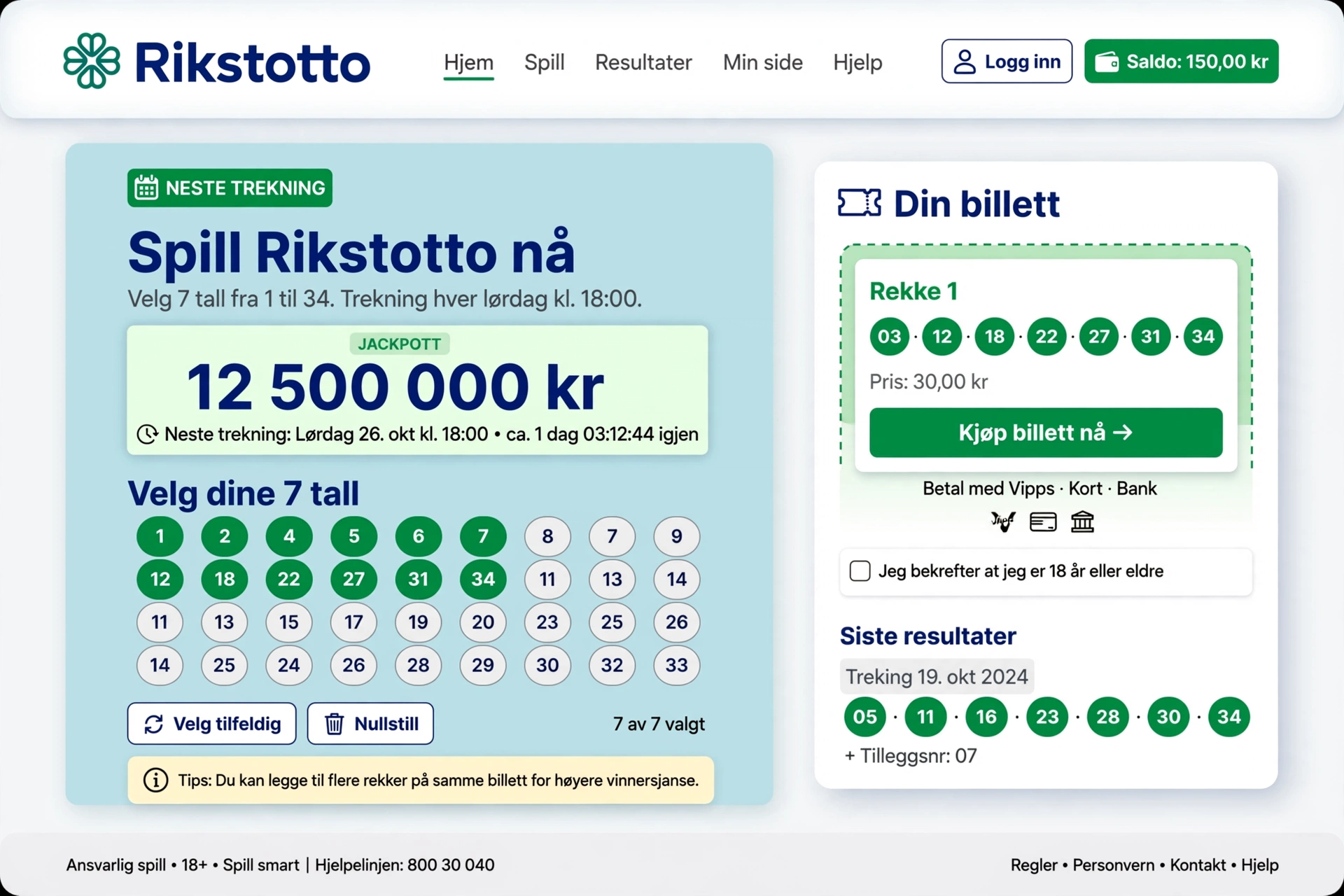 Rikstotto — komplett guide til regler, strategier og ansvarlig spilling